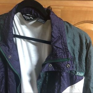 Dior Jackets & Coats - Vintage Christian Dior colorblock windbreaker Dior Jackets & Coats - Vintage Christian Dior colorblock windbreaker